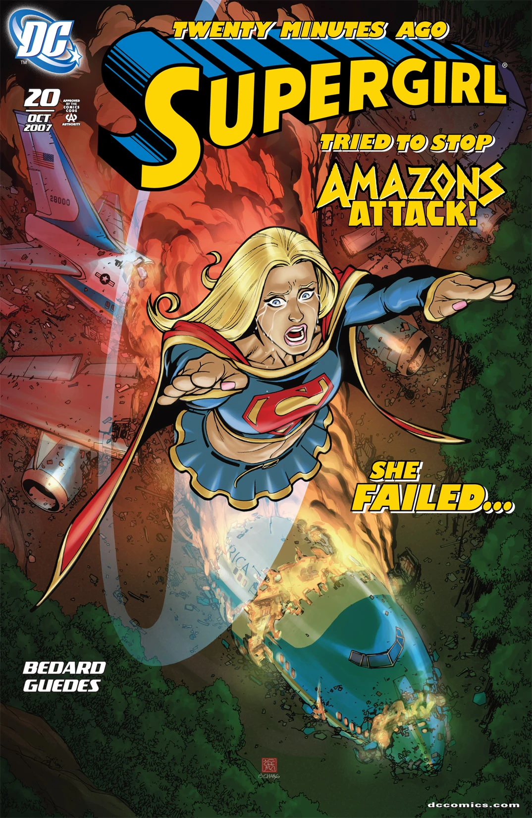 Supergirl #20 (DC, 2007 — Cover A) cover